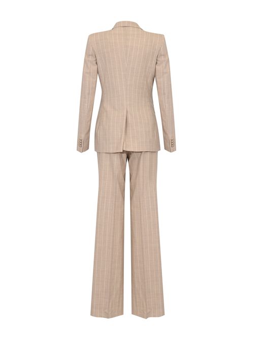 Tailleur doppiopetto gessato Parigi in misto lana e seta Tagliatore | T-PARIGI10BAD 520101 A3174299